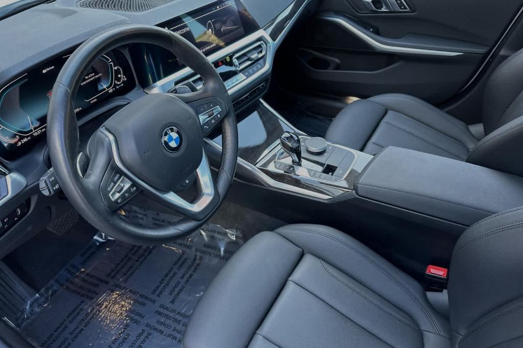 used 2021 BMW 330e car, priced at $29,990