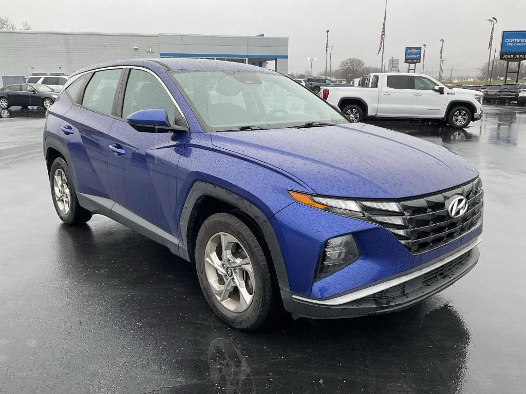 used 2022 Hyundai Tucson car, priced at $15,000