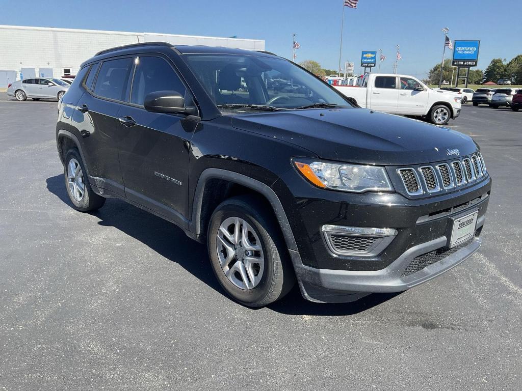used 2018 Jeep Compass car, priced at $12,500