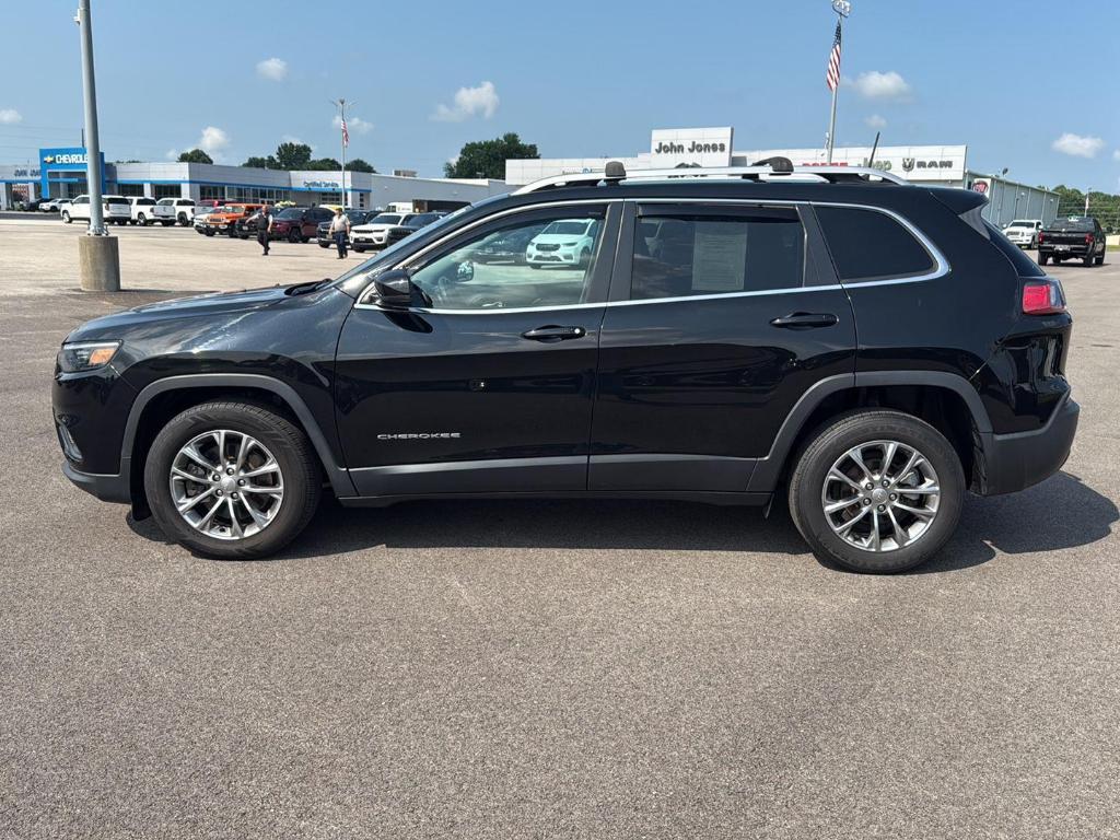 used 2021 Jeep Cherokee car, priced at $17,900