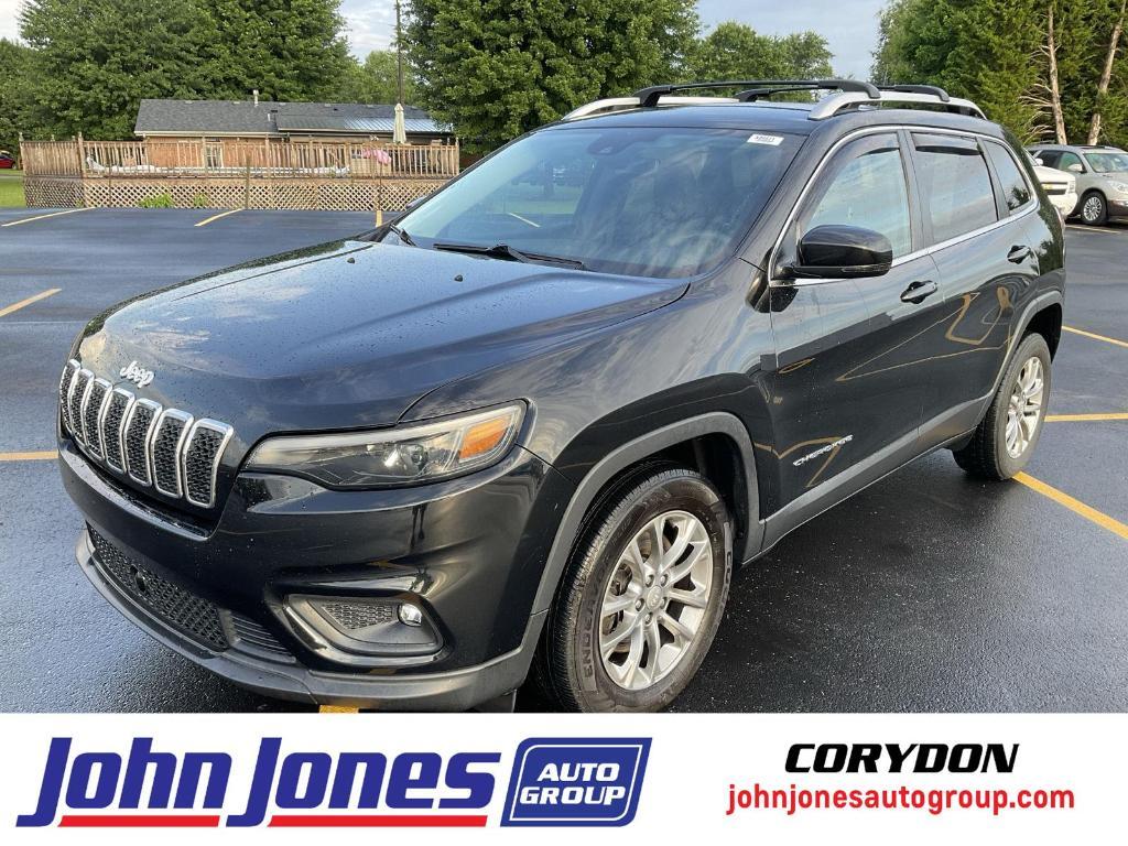 used 2021 Jeep Cherokee car, priced at $18,500