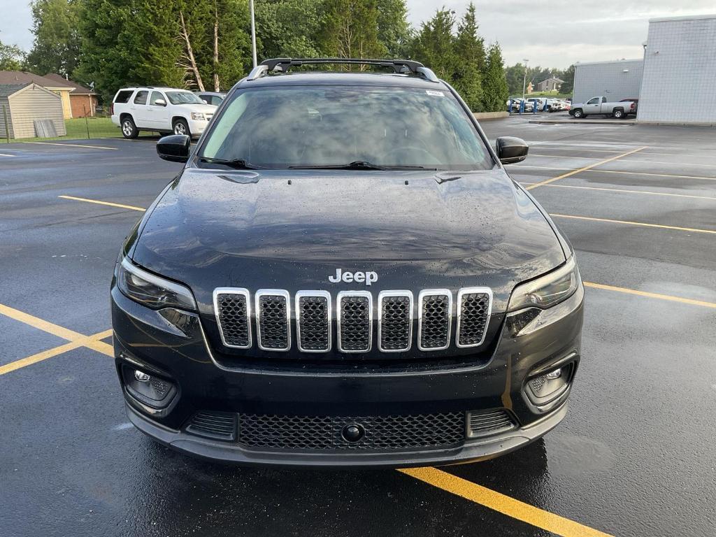 used 2021 Jeep Cherokee car, priced at $18,600