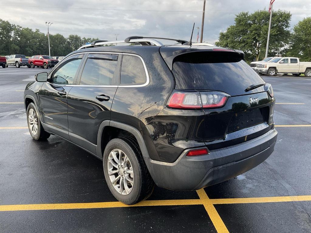 used 2021 Jeep Cherokee car, priced at $18,600