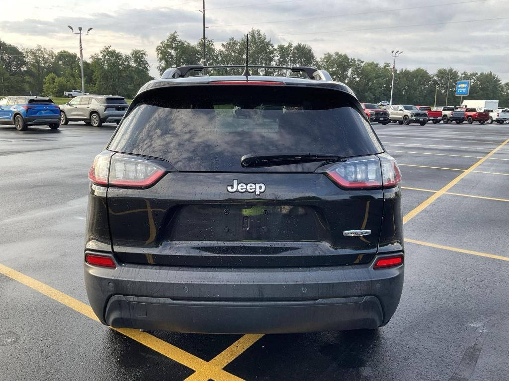 used 2021 Jeep Cherokee car, priced at $18,600