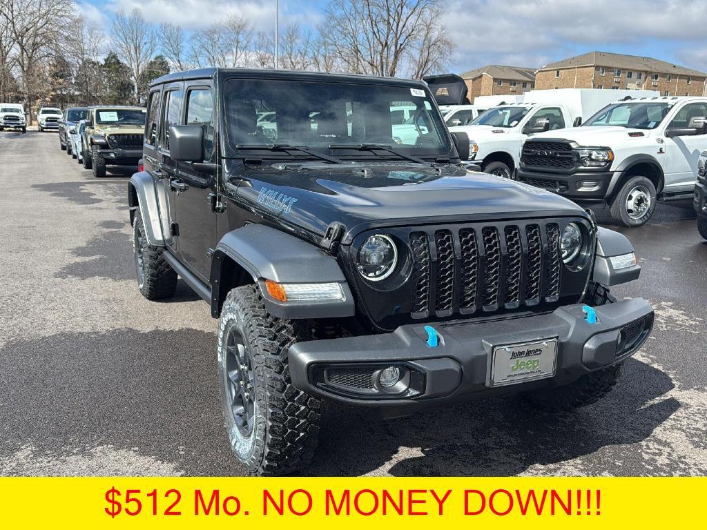 used 2023 Jeep Wrangler 4xe car, priced at $27,800
