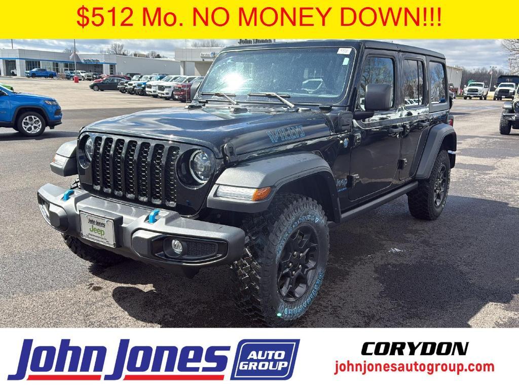 used 2023 Jeep Wrangler 4xe car, priced at $27,800