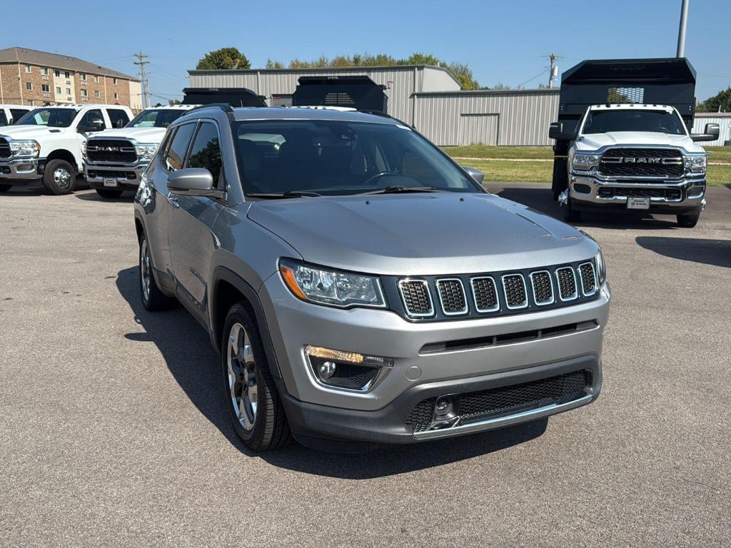 used 2021 Jeep Compass car, priced at $17,500