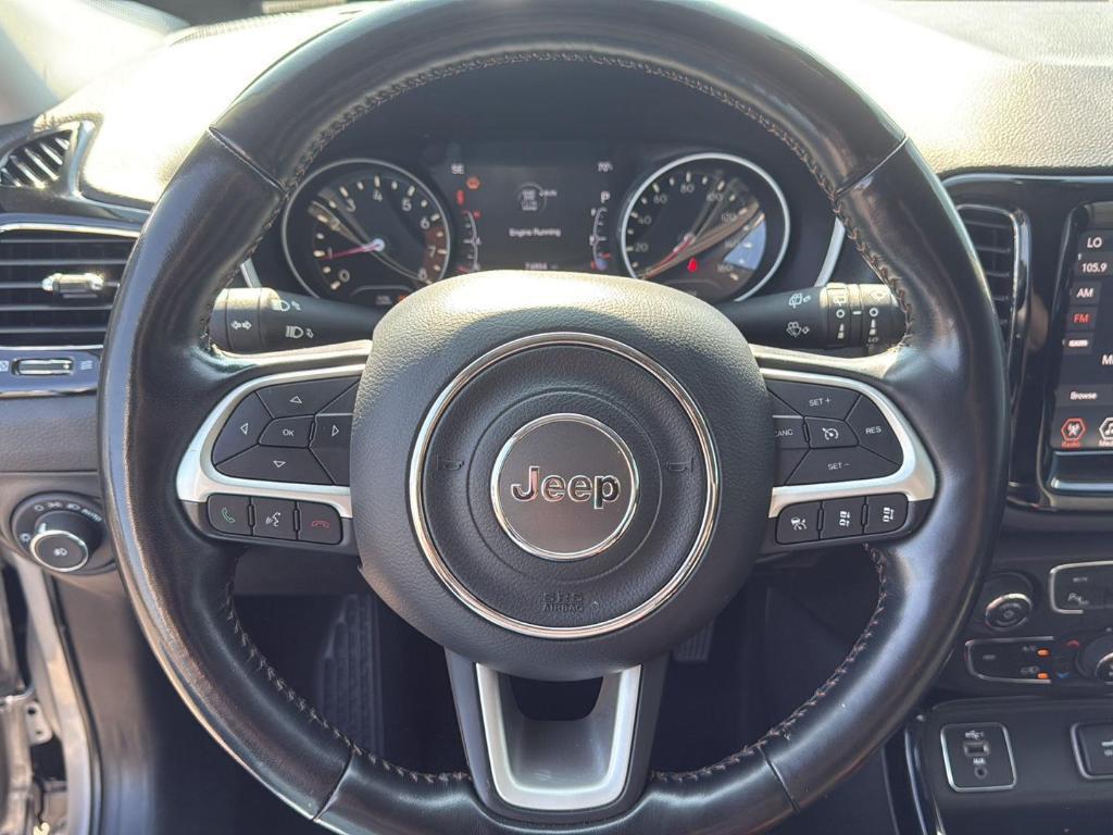 used 2021 Jeep Compass car, priced at $17,500