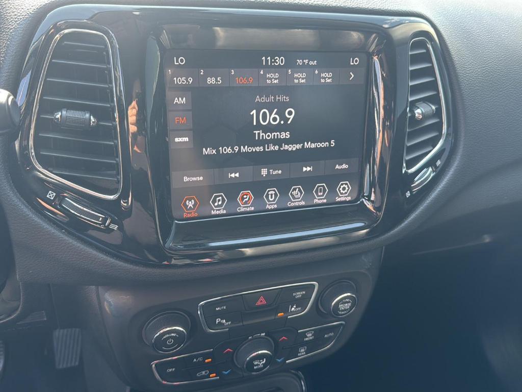used 2021 Jeep Compass car, priced at $17,500