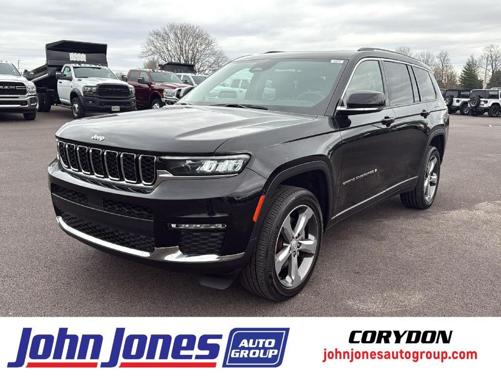 used 2022 Jeep Grand Cherokee L car, priced at $34,500