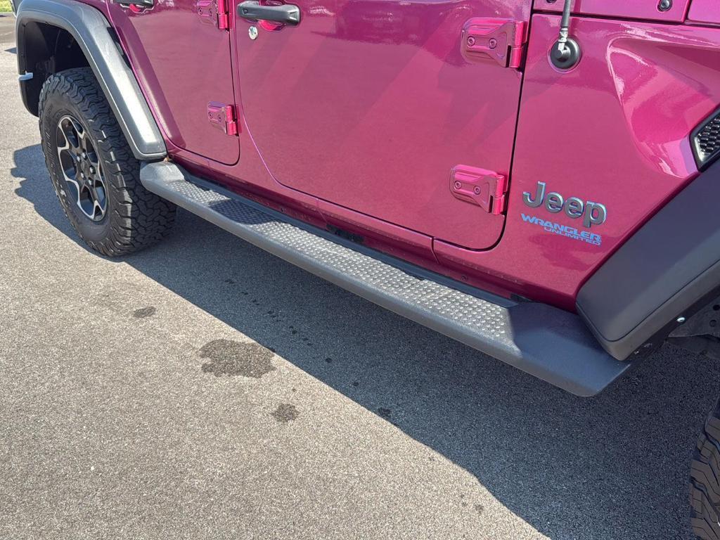 used 2022 Jeep Wrangler Unlimited 4xe car, priced at $30,500