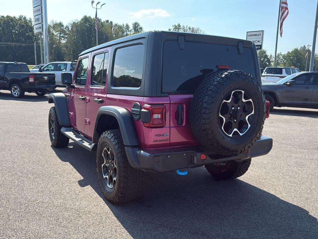 used 2022 Jeep Wrangler Unlimited 4xe car, priced at $30,500