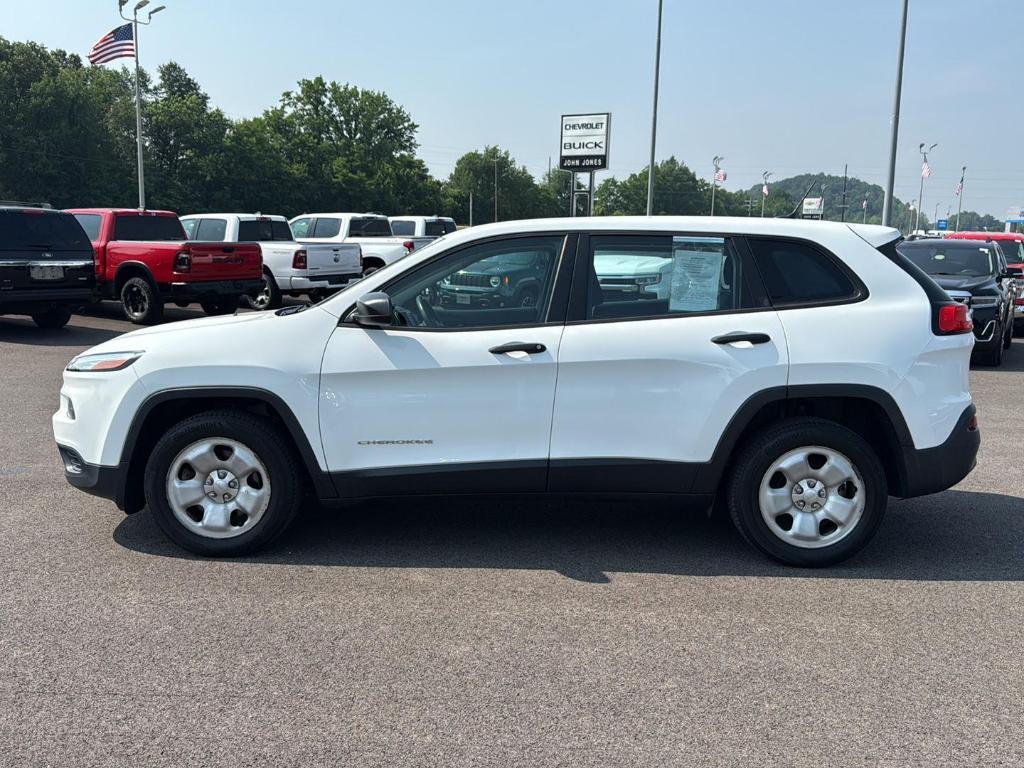 used 2017 Jeep Cherokee car, priced at $11,500
