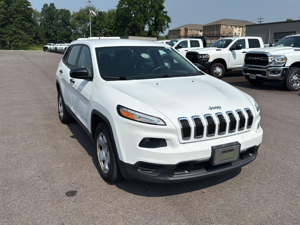 used 2017 Jeep Cherokee car, priced at $11,500