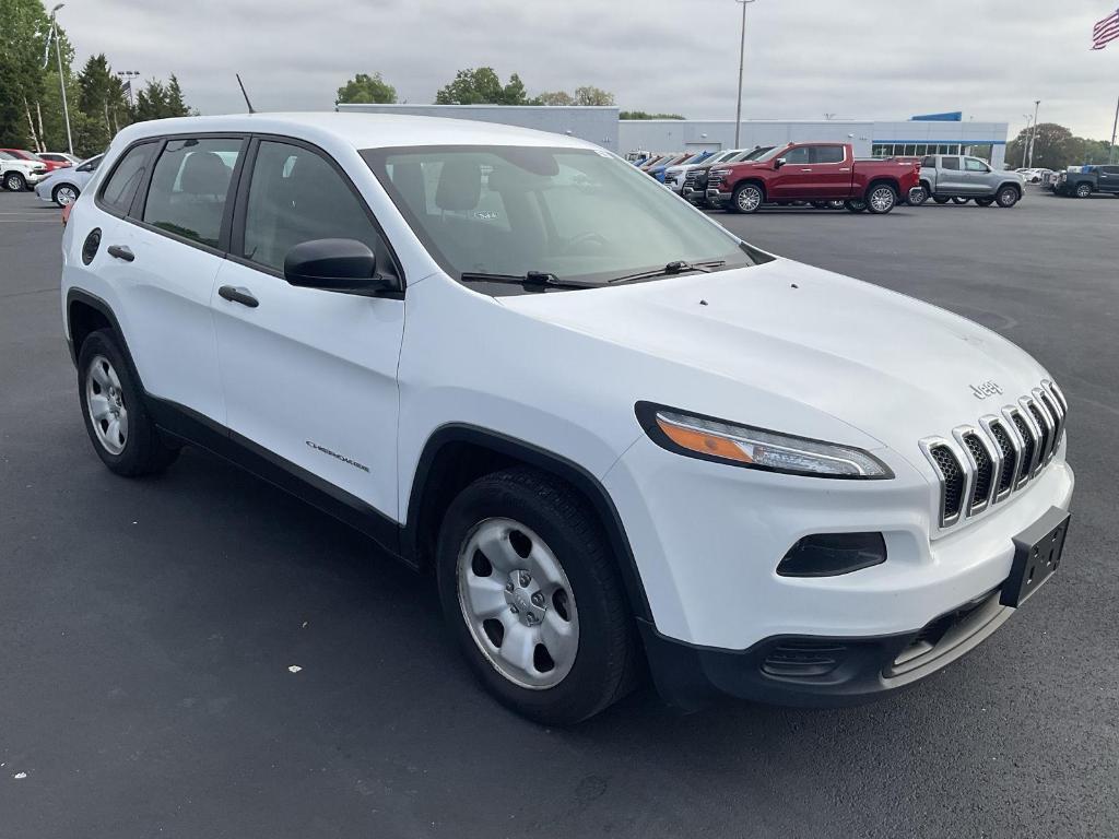 used 2017 Jeep Cherokee car, priced at $11,800