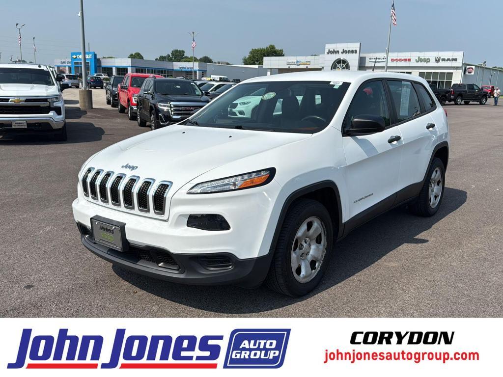 used 2017 Jeep Cherokee car, priced at $11,500