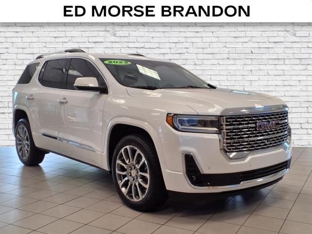 used 2022 GMC Acadia car, priced at $37,629