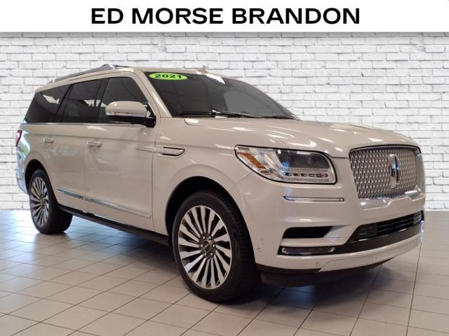 used 2021 Lincoln Navigator car, priced at $35,742