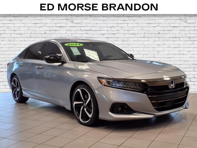 used 2021 Honda Accord car, priced at $19,520
