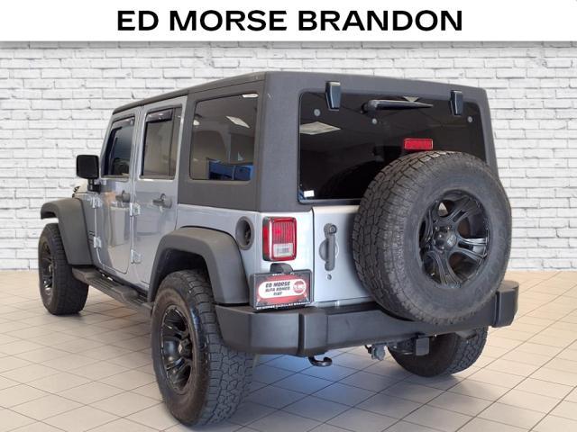 used 2014 Jeep Wrangler Unlimited car, priced at $15,258