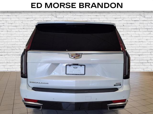 used 2021 Cadillac Escalade car, priced at $59,422