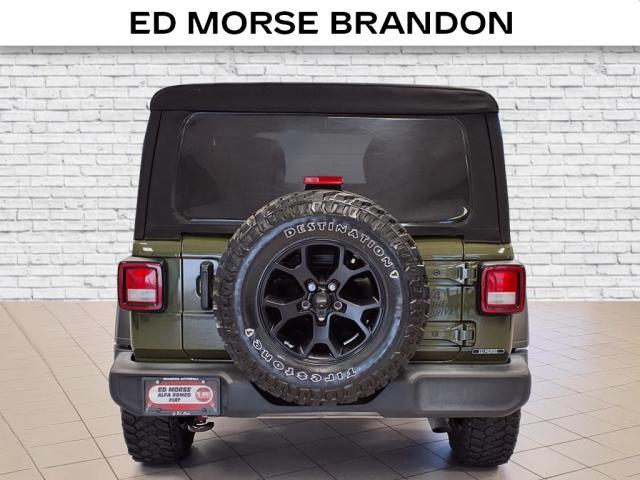 used 2022 Jeep Wrangler car, priced at $29,898