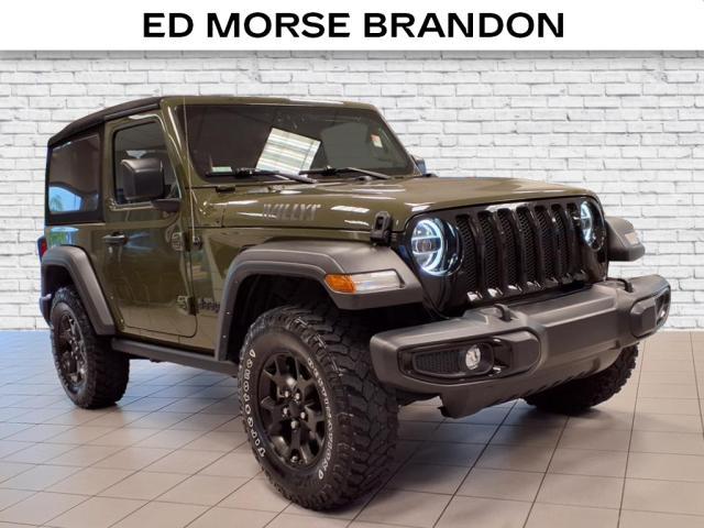 used 2022 Jeep Wrangler car, priced at $29,898