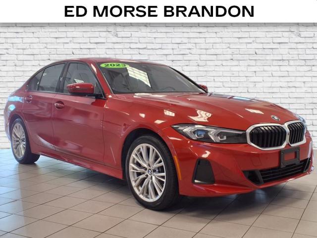 used 2023 BMW 330 car, priced at $37,092