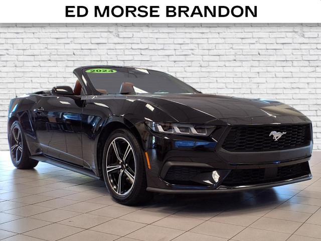 used 2024 Ford Mustang car, priced at $31,374
