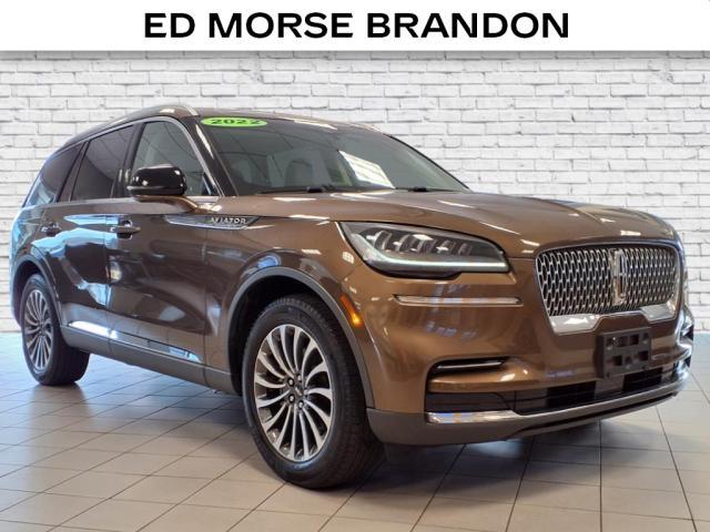 used 2022 Lincoln Aviator car, priced at $38,026