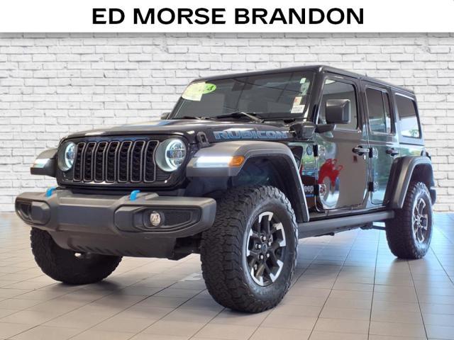 used 2024 Jeep Wrangler 4xe car, priced at $36,921