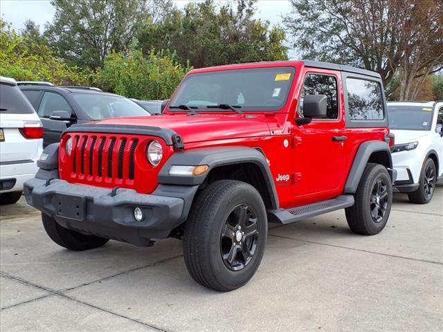 used 2019 Jeep Wrangler car, priced at $23,883