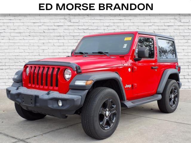 used 2019 Jeep Wrangler car, priced at $23,883