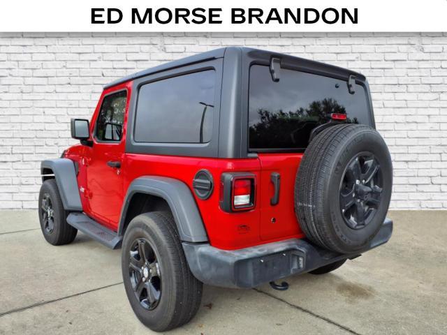 used 2019 Jeep Wrangler car, priced at $23,883