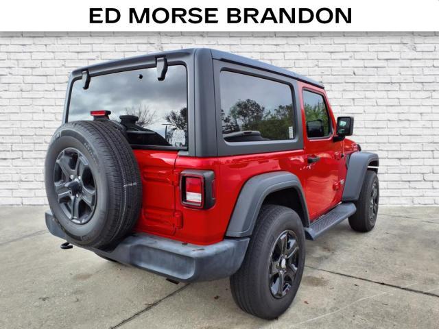 used 2019 Jeep Wrangler car, priced at $23,883