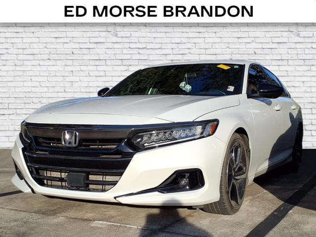 used 2021 Honda Accord car, priced at $25,987