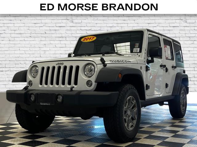 used 2017 Jeep Wrangler Unlimited car, priced at $24,772