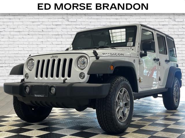 used 2017 Jeep Wrangler Unlimited car, priced at $24,968
