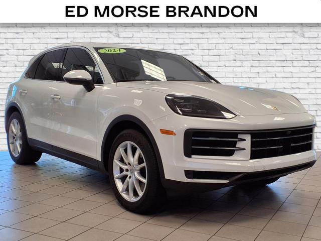 used 2024 Porsche Cayenne car, priced at $74,987