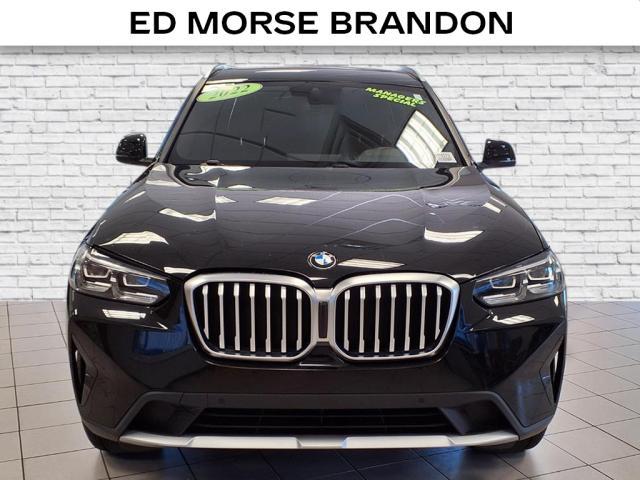 used 2022 BMW X3 car, priced at $27,960