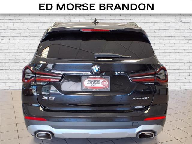 used 2022 BMW X3 car, priced at $27,960