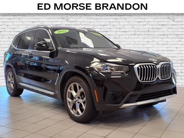 used 2022 BMW X3 car, priced at $27,960