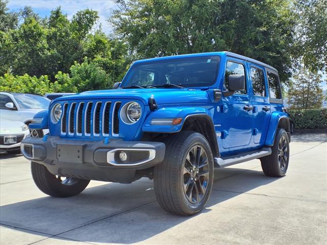 used 2022 Jeep Wrangler Unlimited 4xe car, priced at $34,748