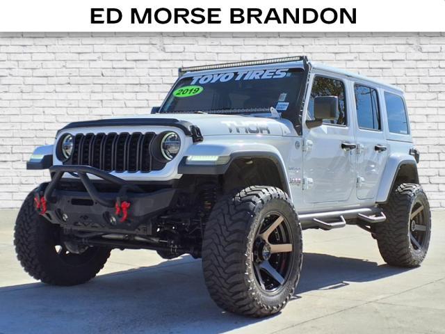 used 2019 Jeep Wrangler Unlimited car, priced at $32,567