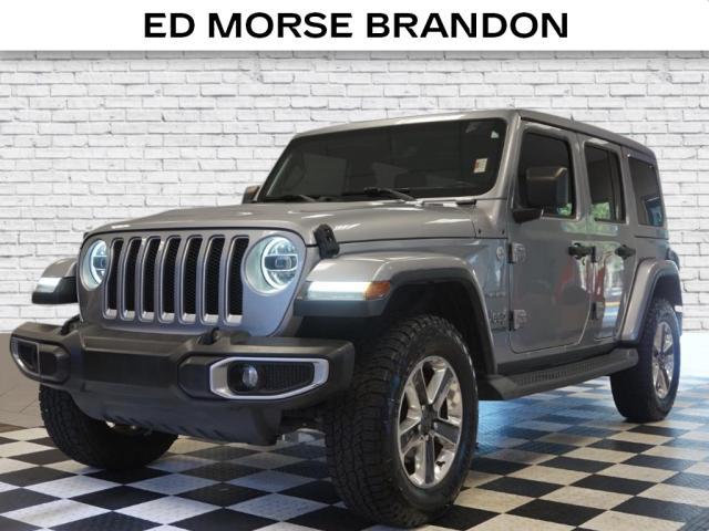 used 2018 Jeep Wrangler Unlimited car, priced at $24,591