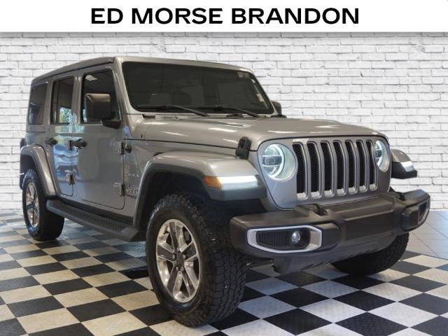 used 2018 Jeep Wrangler Unlimited car, priced at $24,591