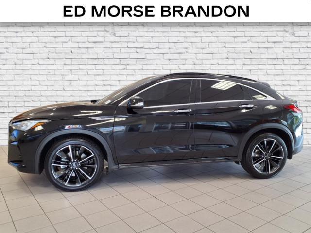 used 2022 INFINITI QX55 car, priced at $25,833
