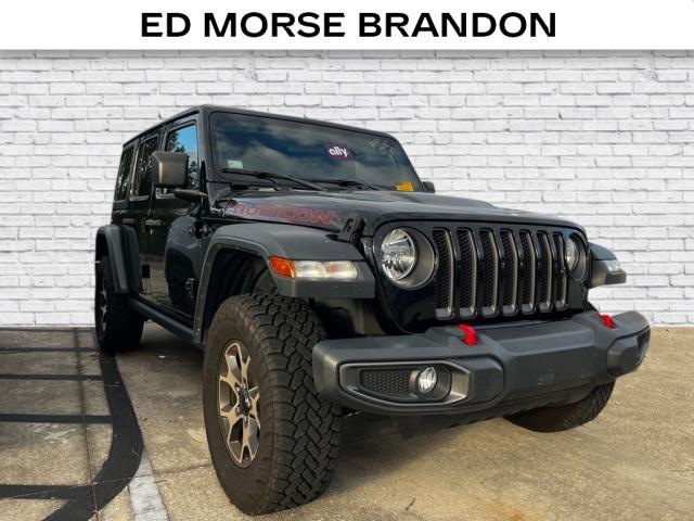 used 2021 Jeep Wrangler Unlimited car, priced at $36,991