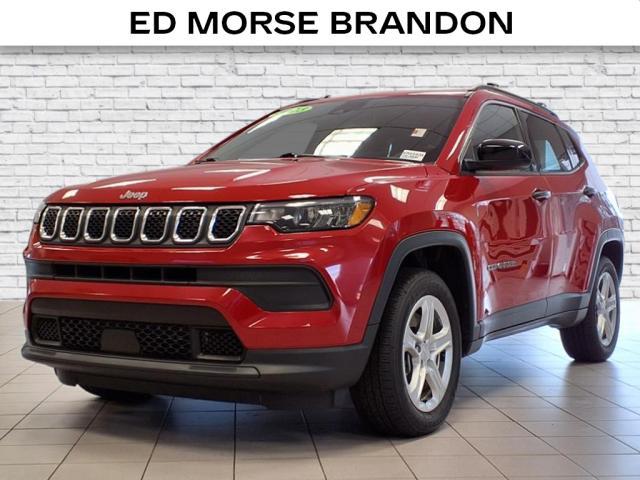 used 2023 Jeep Compass car, priced at $21,129