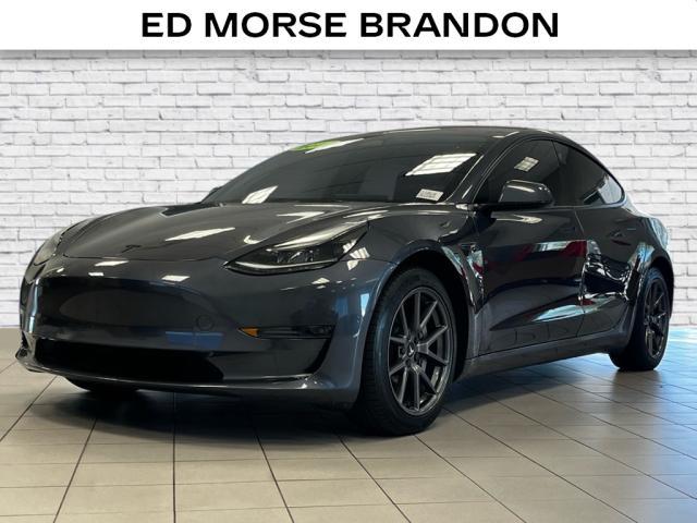 used 2022 Tesla Model 3 car, priced at $27,553